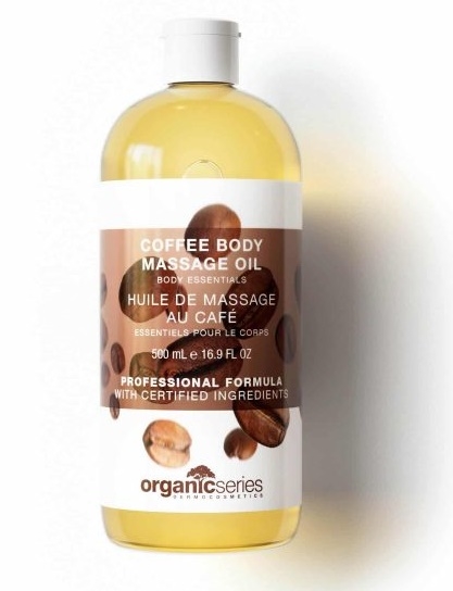 Organic Series Olej do masażu kawowy 500ml