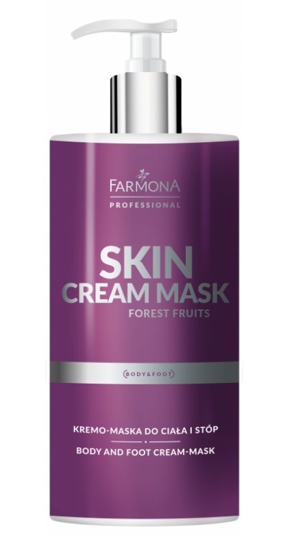 Farmona SKIN CREAM MASK FOREST FRUITS Owocowa Kremo-maska do ciała i stóp 500 ml