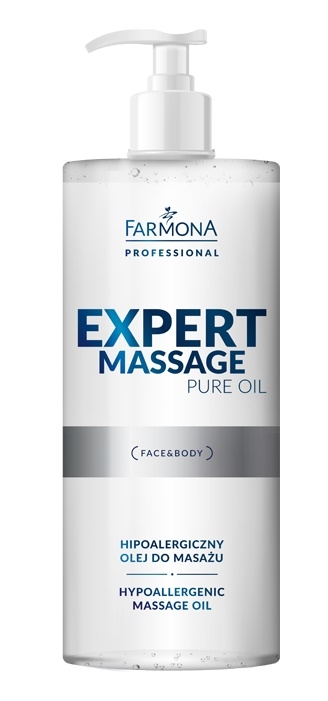 Farmona EXPERT MASSAGE Pure Oil Bezzapachowy Olej do masażu 500ml